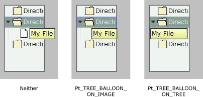 PtRawTree balloon widths